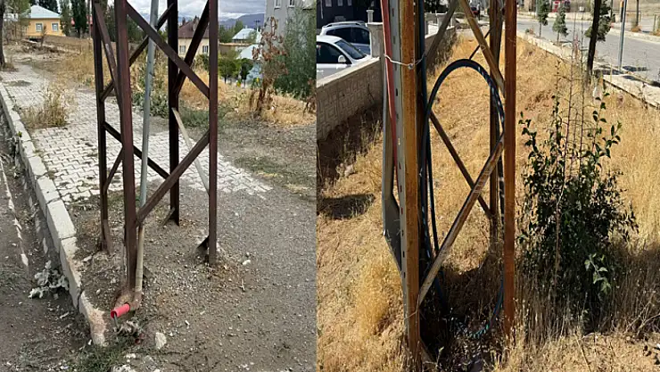 Başkale'de elektrik kabloları can güvenliğini tehdit ediyor