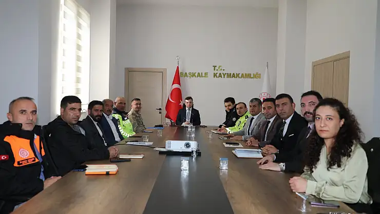 Başkale'de kış tedbirleri toplantısı yapıldı