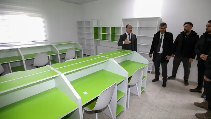 Başkale İlçe Halk Kütüphanesi tamamlandı