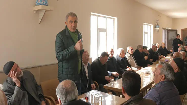 Başkan adayı Oflas, kırsal mahallerde heyecanla karşılanıyor 