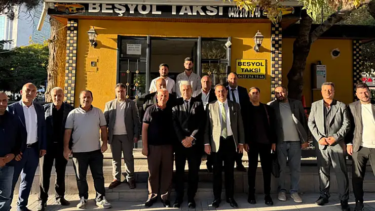 Başkan Kanan'dan taksi durağına ziyaret