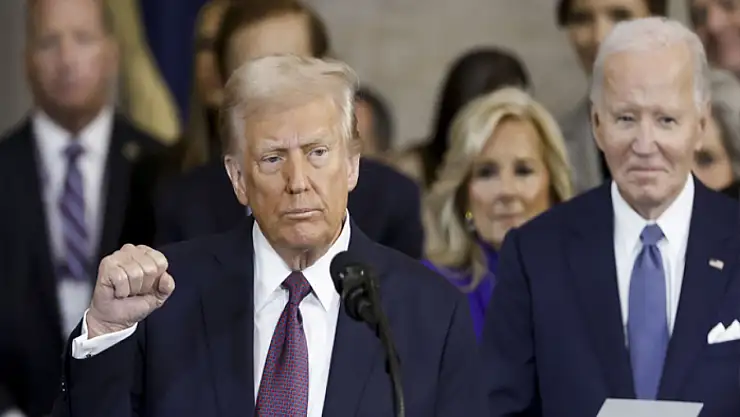 Başkan Trump göreve başladı