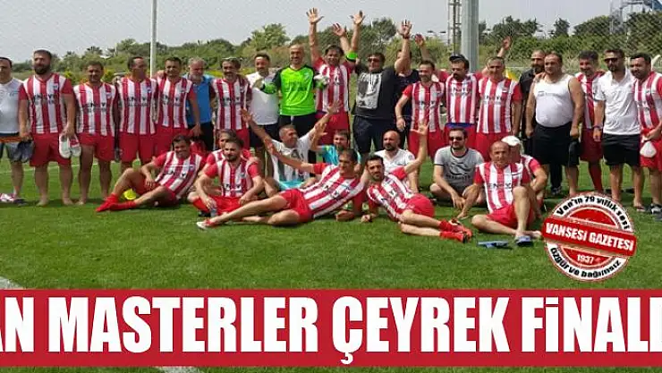 VAN MASTERLER ÇEYREK FİNALDE