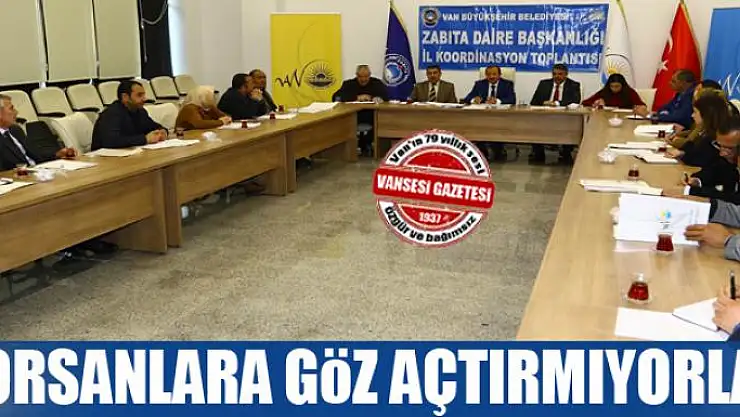 Korsanlara göz açtırmıyorlar 