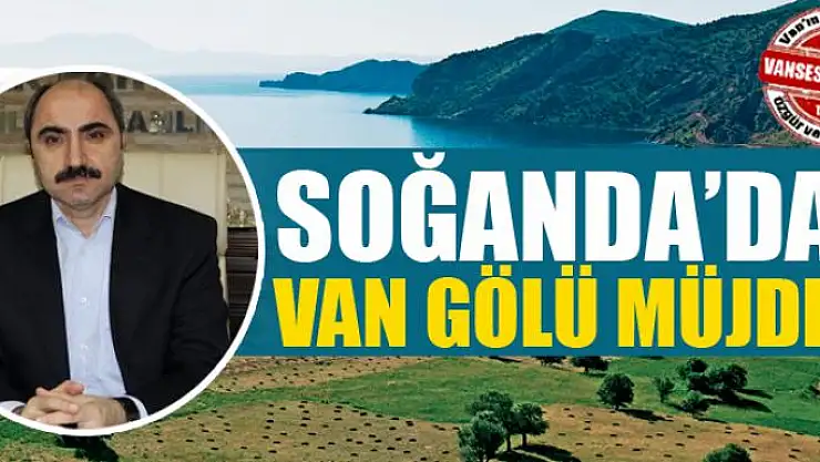 AK Parti Van İl Başkanı Soğanda'dan Van Gölü müjdesi