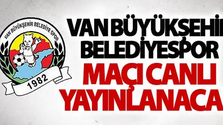 Van Büyükşehir Belediyespor maçı TRT Kurdi'de