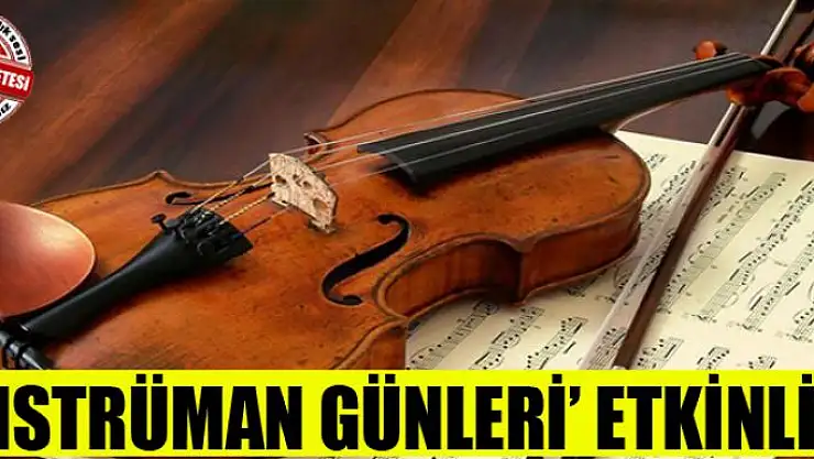Van'da 'Enstrüman Günleri' etkinliği