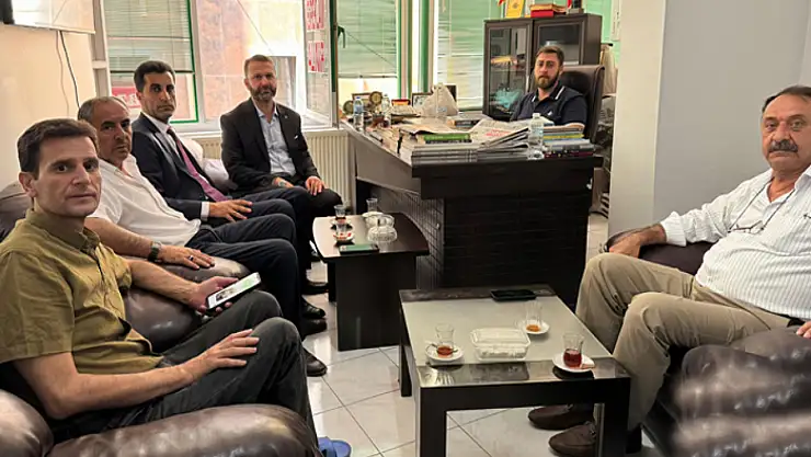 BBP Heyetinden Vansesi Gazetesi'ne 88. yıl ziyareti