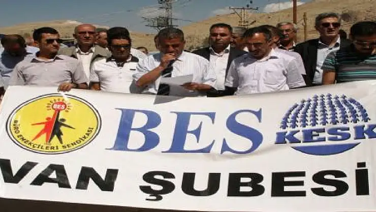 MEMURLARIN KONTEYNIR TEPKİSİ