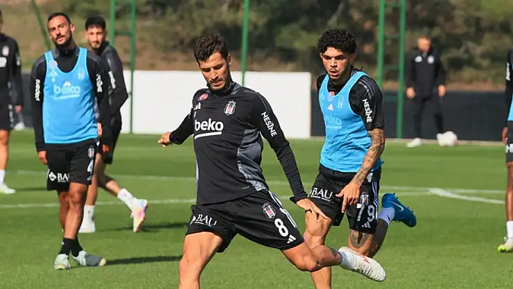 Beşiktaş'ta Lyon maçı hazırlıkları başladı