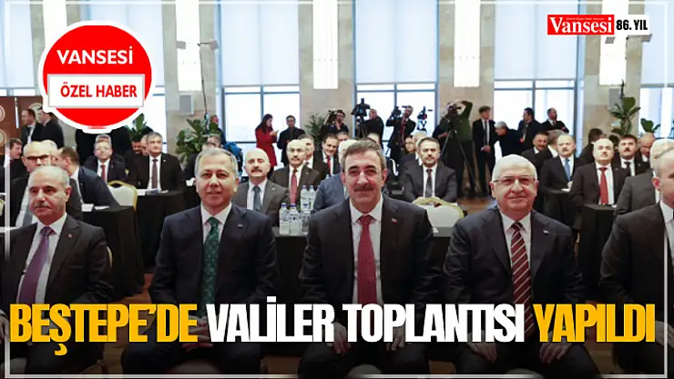 Beştepe'de Valiler Toplantısı Yapıldı