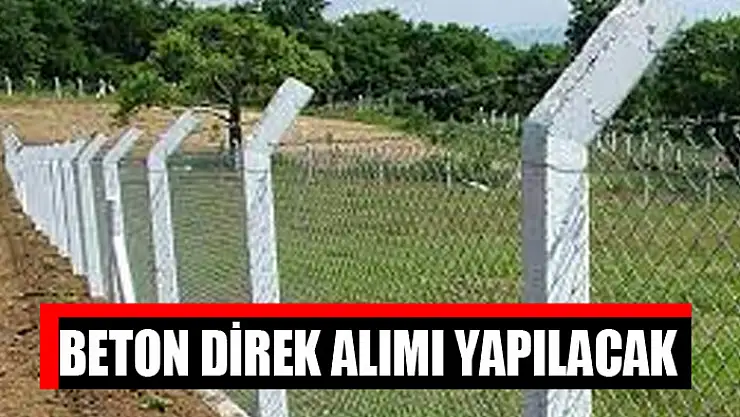 Beton direk alımı yapılacak