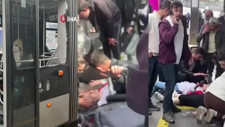 Beylikdüzü'nde metrobüs kazası: 2'si ağır 14 yaralı