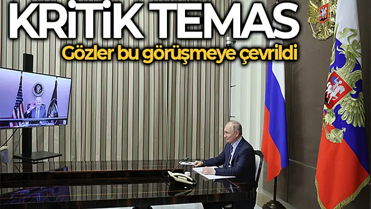 Biden ve Putin'in Ukrayna görüşmesi 1 saat sürdü