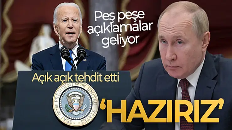 Biden'dan Rusya'nın Ukrayna'yı işgal etmesi durumunda Kuzey Akım 2'yi durdurma sözü