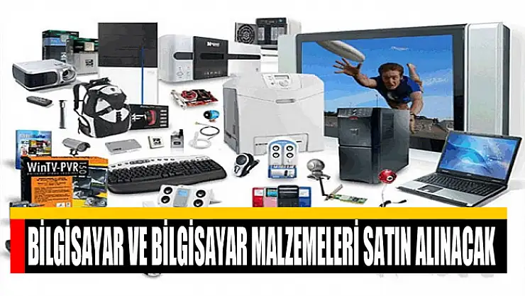 Bilgisayar ve bilgisayar malzemeleri satın alınacak