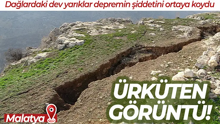 Bin 400 metre rakımda ürküten görüntü