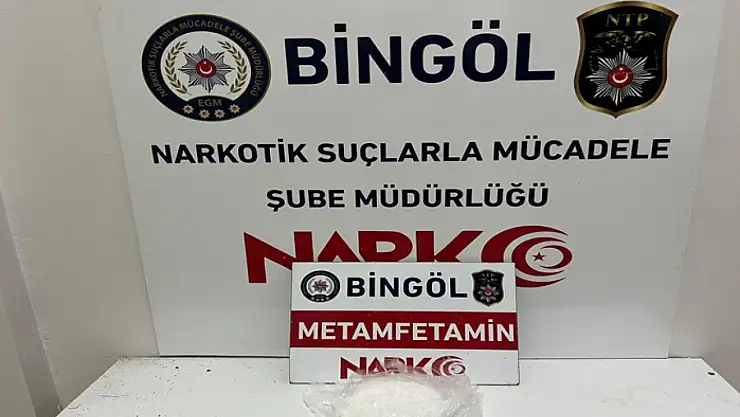Bingöl'de uyuşturucu operasyonu