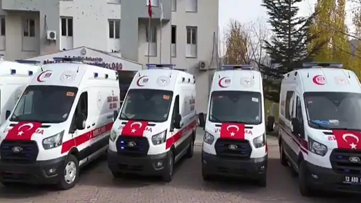Bitlis'in acil sağlık filosu 7 yeni ambulansla güçlendi