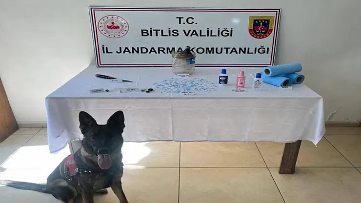 Bitlis'te jandarmadan uyuşturucu operasyonu
