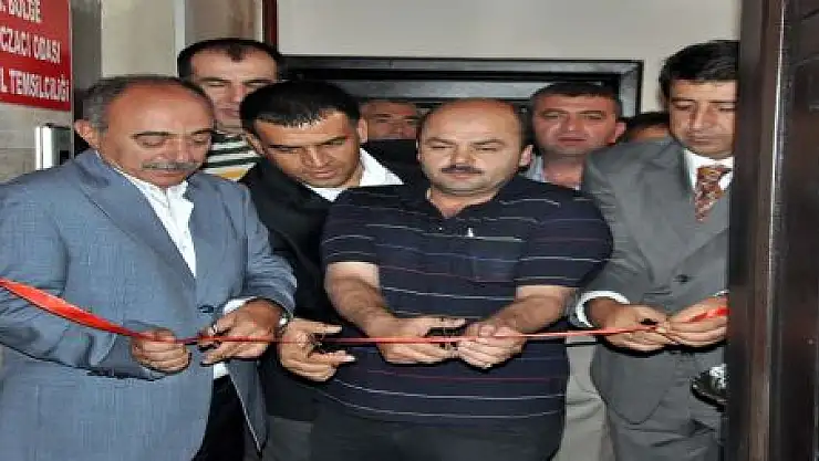 ECZACILAR ODASI BİTLİS TEMSİLCİLİĞİ AÇILDI