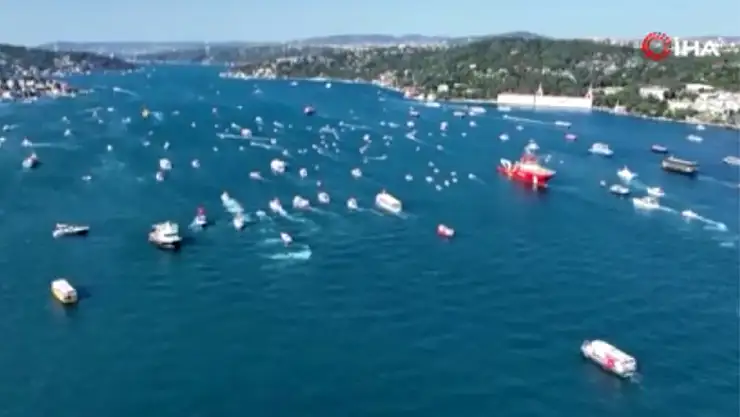 Boğaz'dan 15 Temmuz geçişi