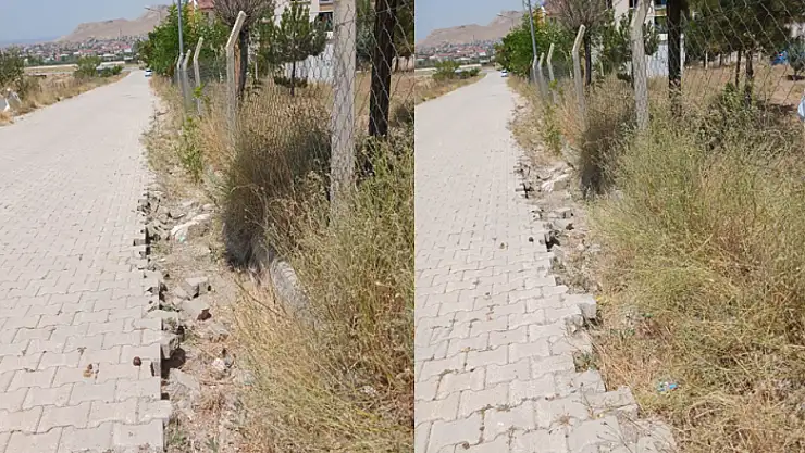 Bostaniçi TOKİ'de yol çilesi: Parke taşları tehlike saçıyor