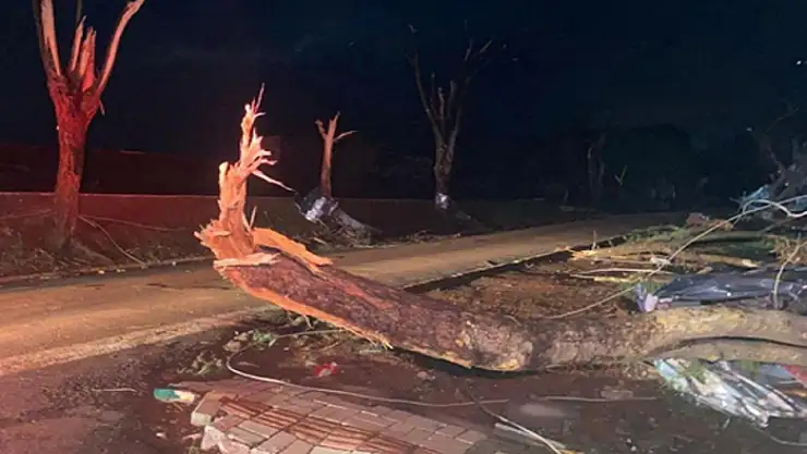 Brezilya'nın Parana eyaletini kasırga vurdu: 6 ölü, 437 yaralı