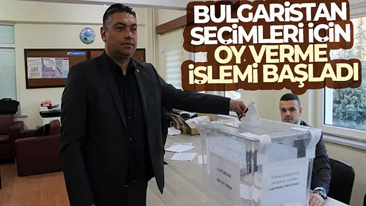 Bulgaristan seçimleri için Türkiye'de çifte vatandaşlar sandık başında