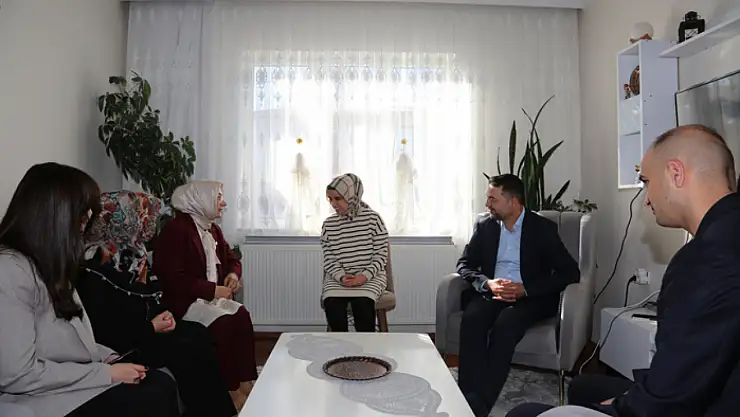 Büyükşehir'den, engelli bireylere anlamlı ziyaret