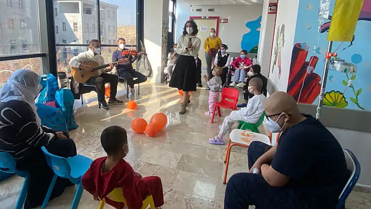 Büyükşehir'den lösemili çocuklara moral etkinliği