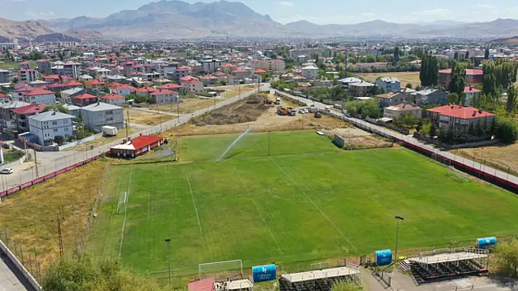 Büyükşehir'den, Vanspor'a modern spor tesisi