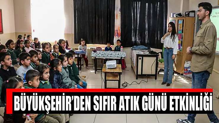 BÜYÜKŞEHİR'DEN SIFIR ATIK GÜNÜ ETKİNLİĞİ