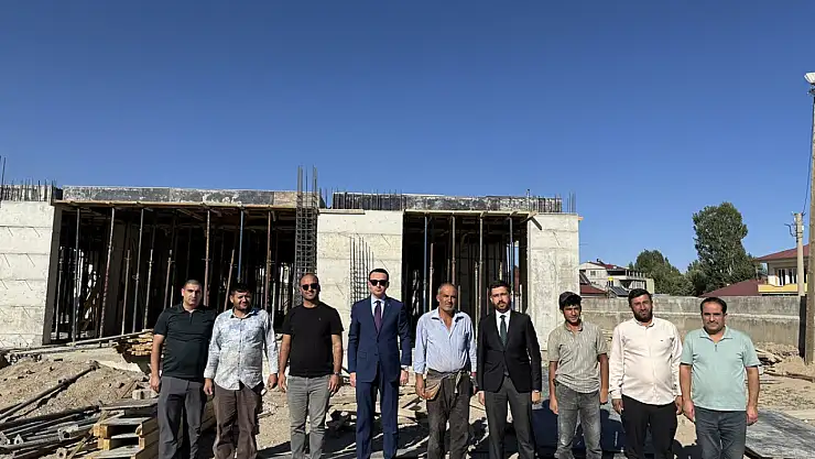 Çaldıran'da 4-6 yaş Kur'an Kursu inşaatı hızla ilerliyor