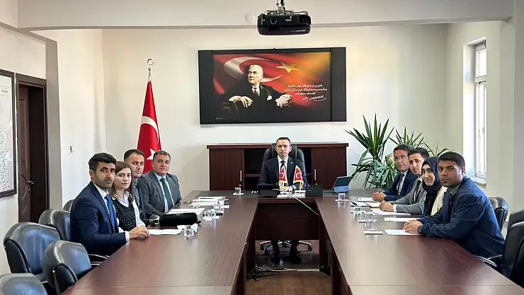 Çaldıran'da eğitim çalışmaları masaya yatırıldı