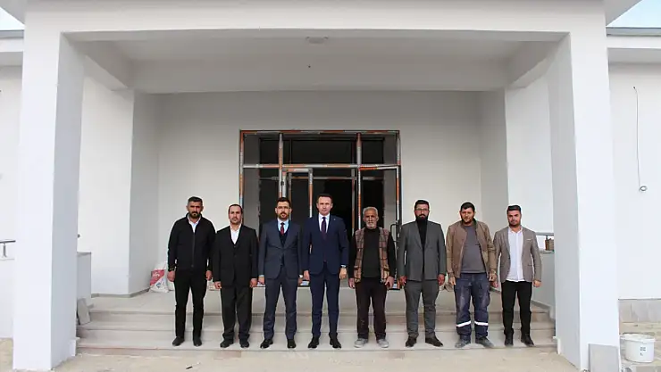 Çaldıran'da yeni Kur'an Kursu inşaatında sona yaklaşıldı