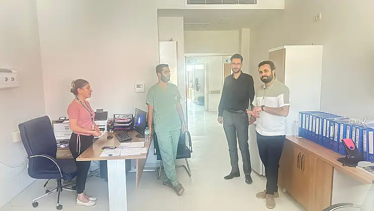 Çaldıran Devlet hastanesi'nde denetim gerçekleştirildi