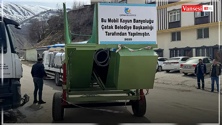 Çatak Belediyesi'nden küçükbaş hayvancılığa destek