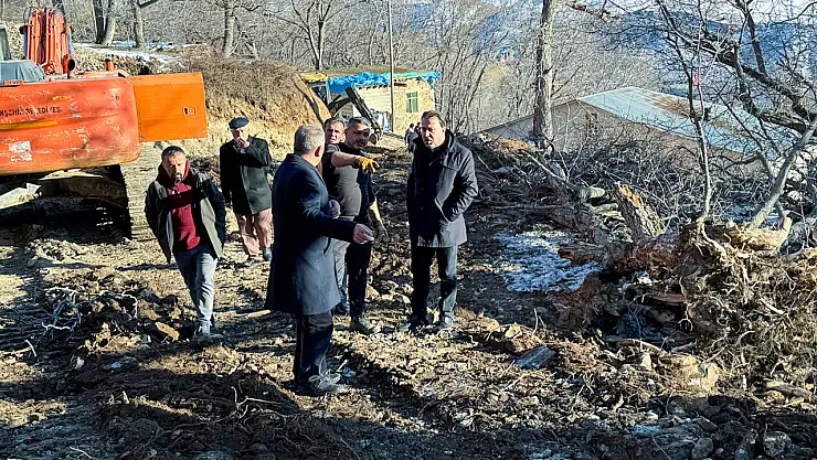 Çatak'da yeni yollar açılılyor