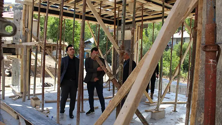 Çatak'ta eğitime katkı: 4-6 yaş Kur'an Kursu inşaatı sürüyor