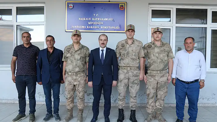 Çelik'ten Karakol Ziyareti