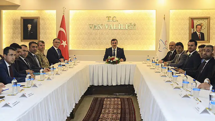 Cevdet Yılmaz Van'da Filistin Açıklaması Yaptı!