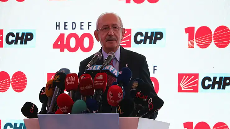 CHP Genel Başkanı Kılıçdaroğlu Şanlıurfa'da