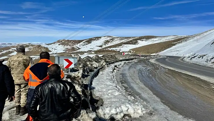 Çığ bölgesinde kontrollü patlatma