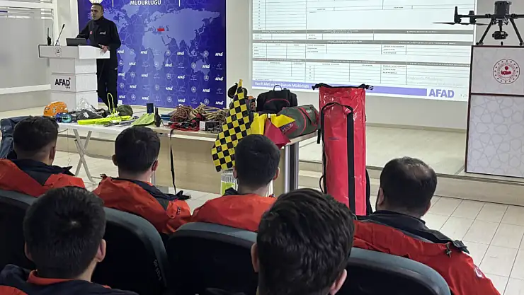 Çığ eğitimleri Van'da start aldı