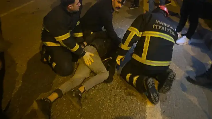 Cip ile çarpışan motosikletli yaşamını yitirdi