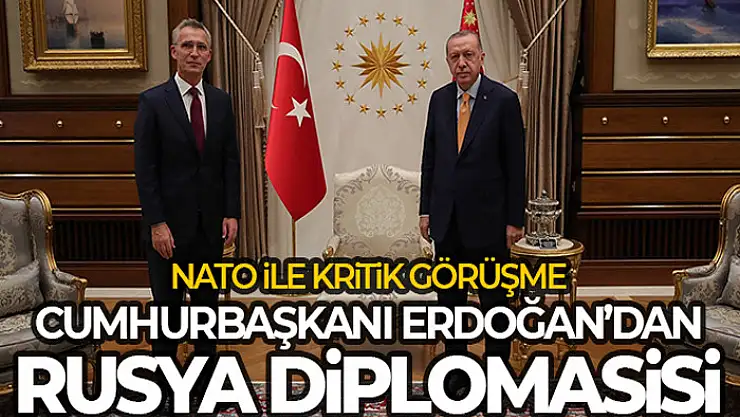 Cumhurbaşkanı Erdoğan, NATO Genel Sekreteri Stoltenberg ile görüştü
