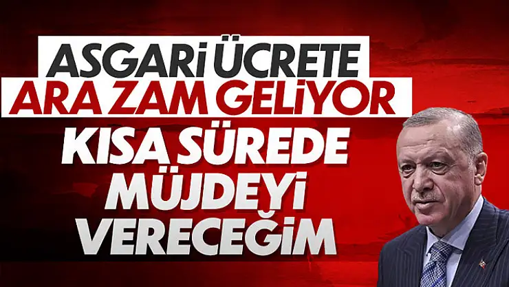 Cumhurbaşkanı Erdoğan'dan asgari ücretle ilgili açıklama