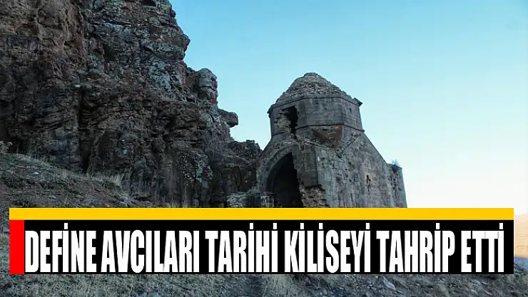 Define avcıları tarihi kiliseyi tahrip etti