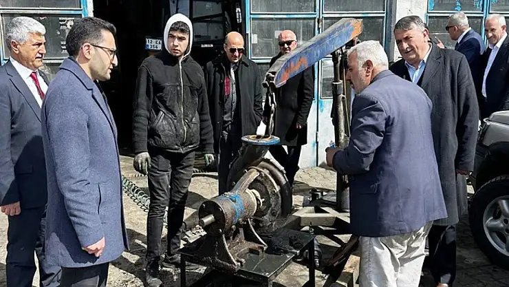 DEVA Partisi belediye başkan adaylarından Erciş'e ziyaret